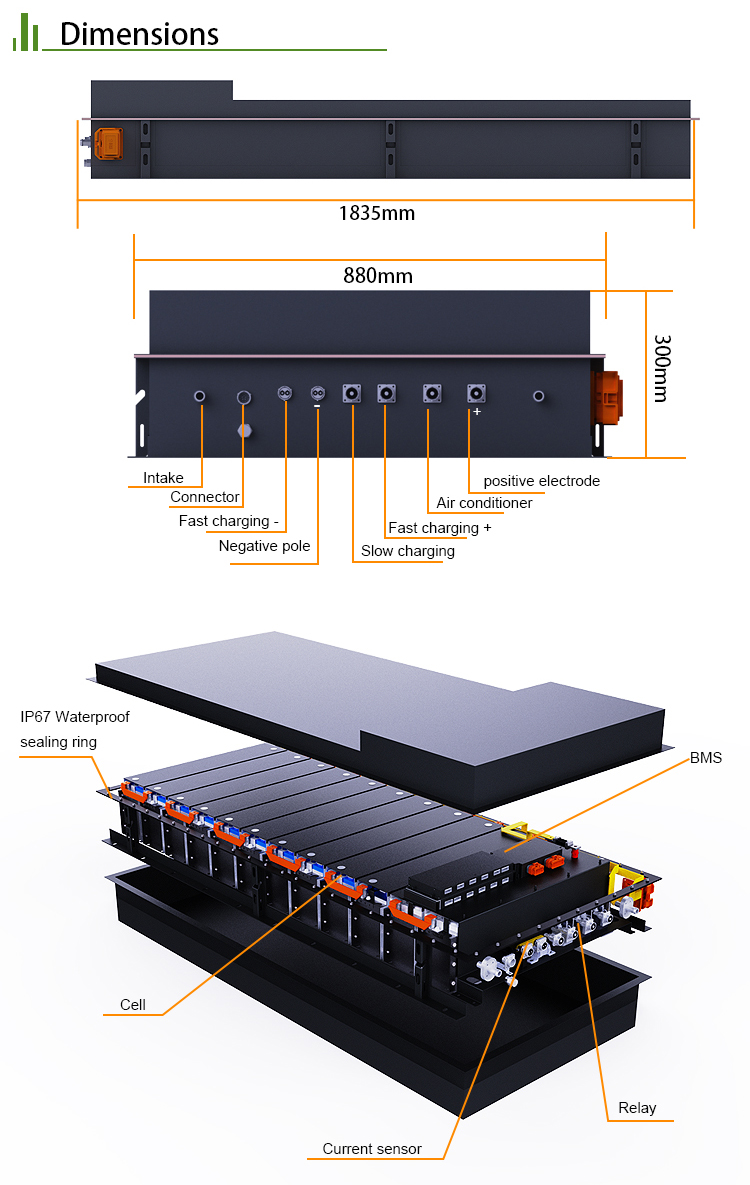 Brilliant Lifepo4 Battery Pack 200ah 360V 150ah NMC Battery Pack 80kwh For Electric Vehicle