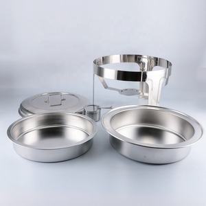 Stainless Steel <b>Buffet</b> <b>Warmer</b> Circular Electric Heating Hotel Restaurant Use - Product Image 2