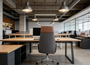 <span class=keywords><strong>Chaise</strong></span> <span class=keywords><strong>de</strong></span> travail en cuir confortable moderne, cuir <span class=keywords><strong>de</strong></span> vachette <span class=keywords><strong>de</strong></span> qualité supérieure importé, plateau incurvé <span class=keywords><strong>de</strong></span> 18 mm, éponge à haute résilience, accoudoirs en cuir PP - Product Image 2