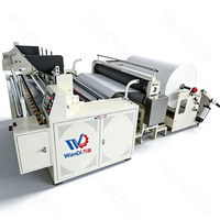 WKD2200 Línea de Producción de Máquinas para Fabricar Rollos de Papel Higiénico Totalmente Automática