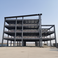 Bâtiment scolaire préfabriqué en acier industriel, entrepôt multi-étages, acier au carbone Q355, ignifuge, directement de l'usine