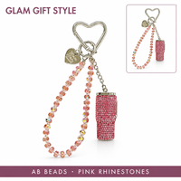 Porte-clés en acrylique avec strass, breloque perlée, pendentif de sac, bling, Kawaii, vente en gros, personnalisé, OEM, ODM