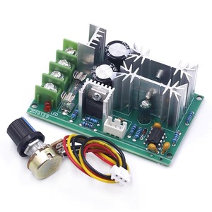 <b>Motor</b> <b>Controller</b> 12V 24V 36V 48V 20A PWM Drive Module With Potentiometer For DC <b>Motor</b> Speed Control - Product Image 4