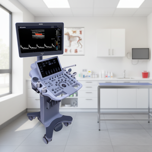 एडन एक्सालेट्रिक्स एलएक्स 3 वेट डायग्नोस्टिक अल्ट्रासाउंड सिस्टम ट्रॉली आधारित रंग डॉपलर पशु चिकित्सा इमेजिंग मशीन क्लिनिक अस्पताल - Product Image 6