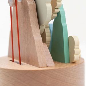 Natural Wood Bluebird Musical Birthday <b>Present</b> Exquisite Wooden Music Box for Lover Friends and Children - Product Image 5