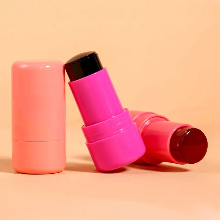 Popolare di lunga durata acqua di raffreddamento impermeabile gelatina tinta labbra guancia macchia rosa arrossire bastone, gelatina Blush Stick, blush stick tubo