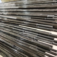 Tige filetée en fibre de verre, poteau de cerf-volant en PRV, piquet de clôture, piquet de jardin, tige en fibre de verre, bâton en PRV pour bétail, piquet en fibre de verre, piquet de fixation