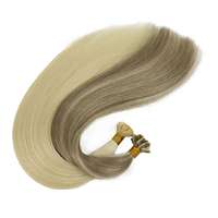 Extensions capillaires en kératine de qualité supérieure en gros, pointes plates I, U, V, K, cheveux humains Remy, trame épaisse, invisibles, sans couture, approvisionnement en vrac