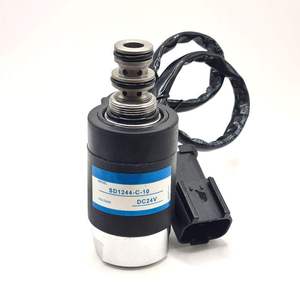 Vanne solénoïde YUKEN 24V SD1244-C-1007 SD1244-C-1001 pour PC60-6/7 PC100 PC120-6 WX60-6 WX60-7 - Product Image 2