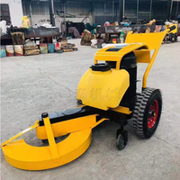Road cutting machine for road kerb, curb stone cutting machine, old kerb removal and cutting integrated machine for roads