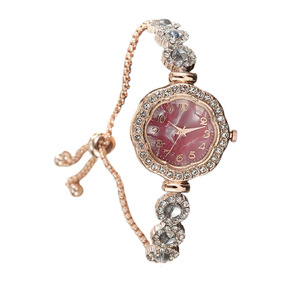 Nuevo Reloj Deportivo de Lujo para Mujer con Esfera de Girasol con Diamantes, Cronógrafo, Correa Delgada y Aspecto Elegante - Product Image 5