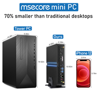 Mini PC de jeu Intel Core I5/I7/I9 12400F/12700F/12900F avec RTX 3060 12G Mini PC 64 Go DDR5 NVME4.0 WIFI6E BT5.3 Ordinateur de jeu