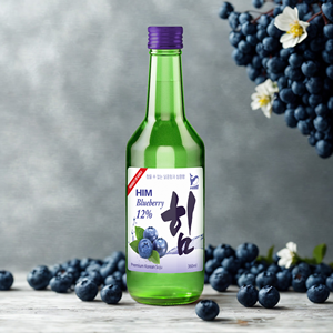 Korean Him Soju Top Sale Fruit Flavored <b>Drink</b> Directly <b>Glass</b> <b>Bottle</b> Korean Alcoholic Beverage From Viet Nam Manufacturer - Product Image 5