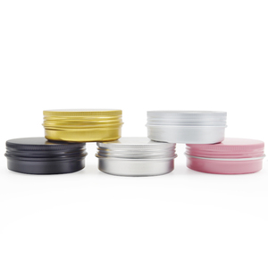 Contenants cosmétiques en aluminium métallique vides pour crème pour les mains et le visage, baume à lèvres, formats <span class=keywords><strong>5g</strong></span>, 10g, 15g, 25g, 30g, 50g, 80g, 100g, 120g, 150g, 200g, 250g - Product Image 2