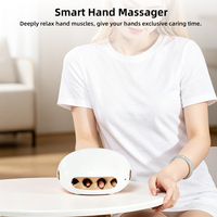 Masseur électrique pour les mains, acupression chauffée, vibration des doigts, shiatsu, télécommande sans fil USB ZL S6180W