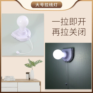 Night <b>Light</b> Led Bulb Warm White Tap Control Battery Powered Indoor Ambient Lighting For Bedroom Cabinet Hallway - Product Image 3