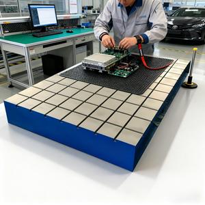 High-Quality Cast Iron Platform HT250 - Precision-<strong>Ground</strong> for Mechanical <strong>Inspection</strong>, CNC Calibration &amp; Tooling Setup - Product Image 2