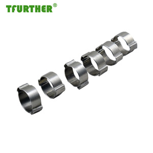 Colliers <span class=keywords><strong>de</strong></span> <span class=keywords><strong>serrage</strong></span> <span class=keywords><strong>à</strong></span> double <span class=keywords><strong>oreille</strong></span> fixes professionnels en acier inoxydable 100 pièces/approvisionnement ponctuel <span class=keywords><strong>de</strong></span> sac - Product Image 4