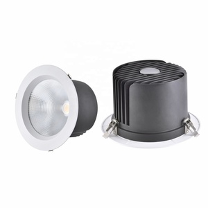 <span class=keywords><strong>Spot</strong></span> LED encastré rond de 8 pouces, 9 pouces, 230 mm, 60 W, 80 W, boîtier en aluminium moulé sous pression moderne, <span class=keywords><strong>puce</strong></span> COB blanche, éclairage - Product Image 3