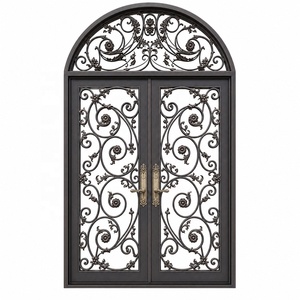<span class=keywords><strong>Porte</strong></span> <span class=keywords><strong>d</strong></span>'entrée pivotante en acier PSL OEM à double battant, double vitrage, cadre thermolaqué, pour bâtiments commerciaux et immeubles <span class=keywords><strong>d</strong></span>'appartements - Product Image 1