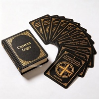 Cartes d'affirmation de prière personnalisées imprimées, cadeaux chrétiens positifs de haute qualité, cartes de versets bibliques avec boîte