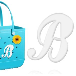 26 breloques lettres pour sac Bogg, accessoires de lettrage alphabétique, breloques compatibles avec l'insert original du sac Bogg, lettres décoratives - Product Image 6