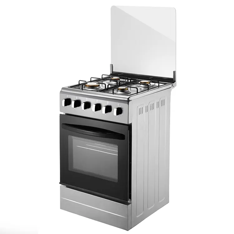 50*50CM 4 quemador soporte libre cocina a gas con horno