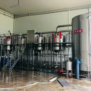 Equipamento de cerveja de cobre, kit de fabricação de cerveja usado para pub beer