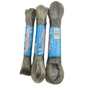 PVC Clothes line rope with wire steel core,washing clothes line, PVC hanging clothesline