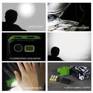 2024 Meilleure <span class=keywords><strong>lampe</strong></span> <span class=keywords><strong>frontale</strong></span> LED <span class=keywords><strong>rechargeable</strong></span> USB portable et étanche avec capteurs de mouvement pour le camping en plein air - Product Image 6