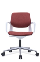 Chaise de personnel à dossier moyen Chaise de bureau pivotante Chaises d'ordinateur