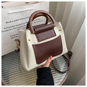 Nouveau sac à main tendance 2026 aux couleurs contrastées, sac bandoulière grande capacité, sac pour femme - Product Image 1