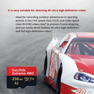 การ์ดหน่วยความจำ256G, DJI Action 6/5 Pro Memory <span class=keywords><strong>Card</strong></span>, <span class=keywords><strong>SD</strong></span> <span class=keywords><strong>Card</strong></span>, การ์ดหน่วยความจำแฟลช Pocket3, การ์ด TF ให้บริการ BOM - Product Image 4