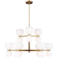 Candelabro LED de latón de alabastro de mármol moderno XZ para sala de estar comedor dormitorio personalizable fácil de colgar pequeño E12