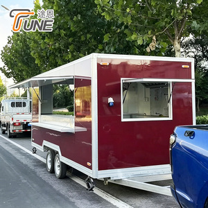 Grande vente promotionnelle : Remorque <span class=keywords><strong>alimentaire</strong></span> entièrement équipée en stock, prête à être expédiée – Chariot mobile pour café, barbecue, pizza – Prix promotionnel - Product Image 2