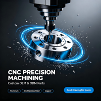 Service d'usinage CNC 5 axes OEM ODM, pièces mécaniques personnalisées en aluminium et acier inoxydable 316, prototype, production de masse