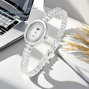 925 argento originale taglio brillante diamante Test passato D colore vvvs1 Moissanite 30M resistenza all'acqua orologio al quarzo 16cm/18cm - Product Image 1