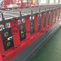 Máquina automática de fabricación de techo corrugado de nuevo diseño, techo corrugado colorido con componentes de núcleo de Motor de rodamiento de engranajes
