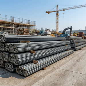 Servicio de Corte de Varilla Corrugada de Acero Reforzado para Construcción, Aleación ASTM HRB400 de Alta Resistencia, 12m, Suministro de Fábrica - Product Image 2
