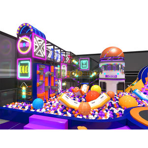 <span class=keywords><strong>Parque</strong></span> <span class=keywords><strong>de</strong></span> Aventuras Infantil Interior con Temática Deportiva Aoleao, Área <span class=keywords><strong>de</strong></span> Juegos con Trampolín, Piscina <span class=keywords><strong>de</strong></span> Pelotas y Escalada, Combinación <span class=keywords><strong>de</strong></span> Alta Capacidad Comercial - Product Image 1