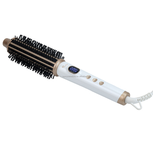 Voluminizador/<span class=keywords><strong>Cepillo</strong></span> Alisador <span class=keywords><strong>Termico</strong></span> Calentamiento rápido Control de temperatura inteligente Salón Volumen <span class=keywords><strong>Cepillo</strong></span> caliente Rizador de cabello - Product Image 4