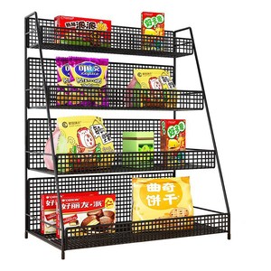 Iron desktop <b>storage</b> rack for desks, windowsills, simple <b>tabletop</b> bookshelves with tiers - Product Image 3