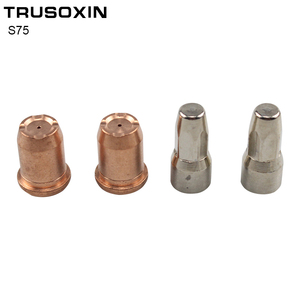 อิเล็กโทรด PR0117 5 ชิ้น หัวฉีด 1.0 มม./1.2 มม. PD0114 และ 5 ชิ้นต่อชุด สำหรับหัวตัด S75 อุปกรณ์ตัดพลาสม่า - Product Image 2