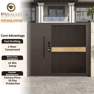 2026 OEM PSL Valla de Jardín y Puerta de Patio Metálica Artística Individual de Seguridad Antioxidante para Villas y Casas - Product Image 1