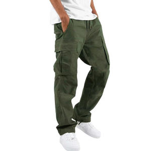 Pantalones Cargo Casuales Funcionales para Hombre, Tela Oxford Ecológica, Transpirable, Antiarrugas, Corte Recto, Comodidad y Estabilidad Durante Todo el Día - Product Image 6