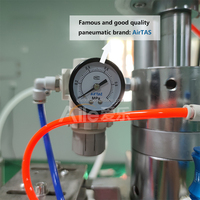 Testeur de profondeur et de largeur de joint de valve d'aérosol AILE pour manomètre de test de pression de bouteille, compatibilité eau/liquide, fonctionnement manuel
