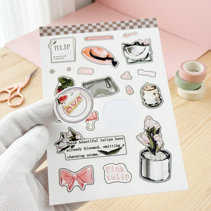 Custom Brand <b>logo</b> <b>Sticker</b> Printing Self-Adhesive Waterproof Kiss Cut <b>Sticker</b> Sheets for Package Sale - Product Image 2