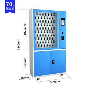 Rfid thông minh <span class=keywords><strong>Key</strong></span> Locker vân tay thẻ Swipe mã số treo tường Tầng-thường vụ typekey Hộp chìa khóa xe quản lý hộp - Product Image 5