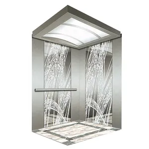 Elevator Stainless Steel Material Passenger Small Lift Elevator Finished Elevator Cabin