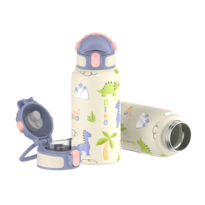 550ml 3d Printing Classic Design Double-wall Stainless Steel Water <b>Bottle</b> Vacuum <b>Flask</b> For Kids Travel Drinkware - Product Image 1